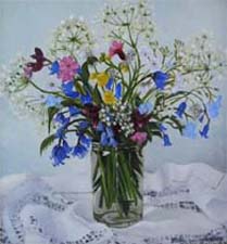 'Flower Paintings by Rebecca' series of New Paintings